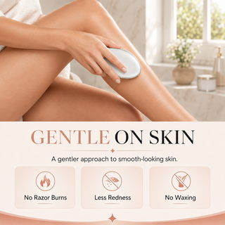 ✨ GlideSilk – Crystal Hair Eraser for Reusable Hair Removal & Exfoliation