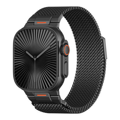 MechaMesh – Magnetic Milanese Loop Band for Apple Watch