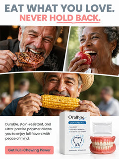 SmileRestore – Natural-Looking Full Dentures You Custom-Fit at Home in Minutes