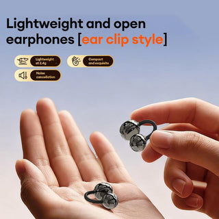DayNest – Dual Clip-On and Sleep Earbuds with Charging Case
