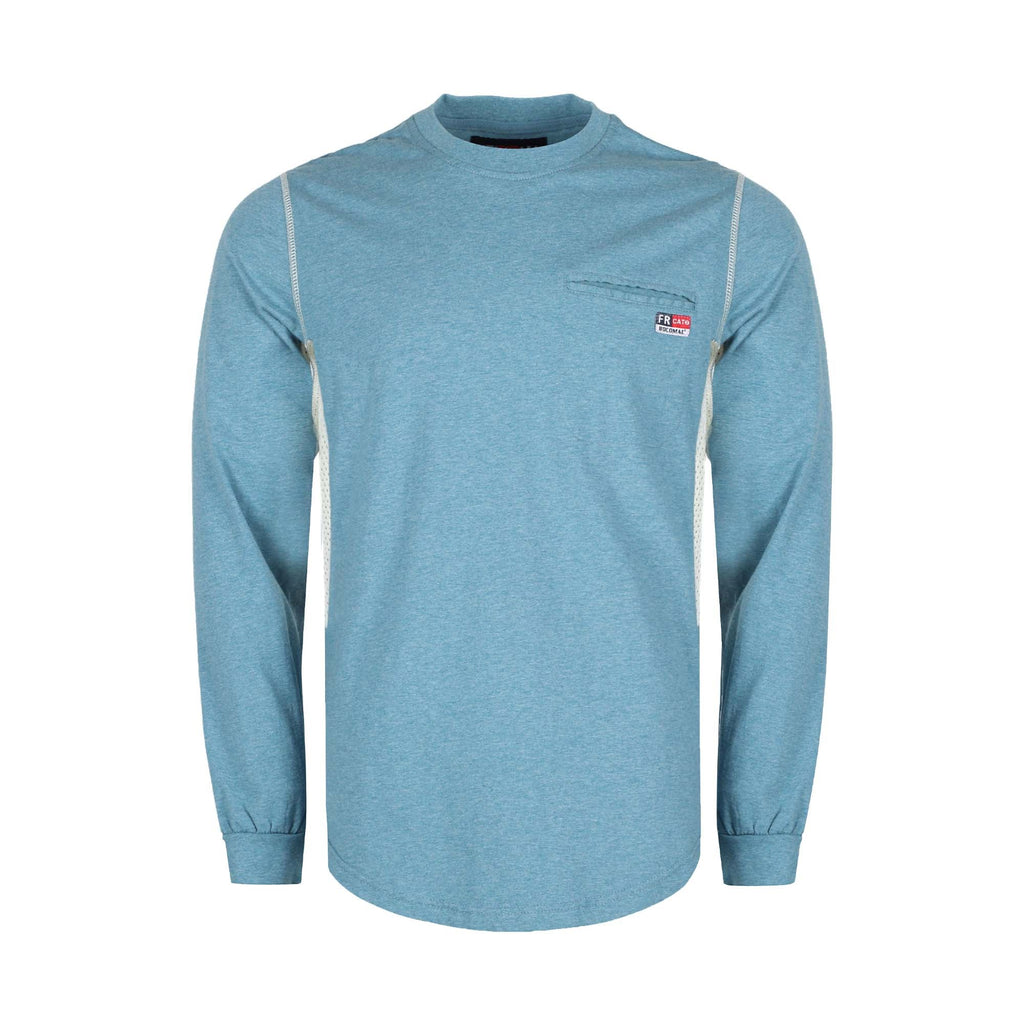 VentEase – 6 oz Breathable Vented FR Long-Sleeve Work Shirt