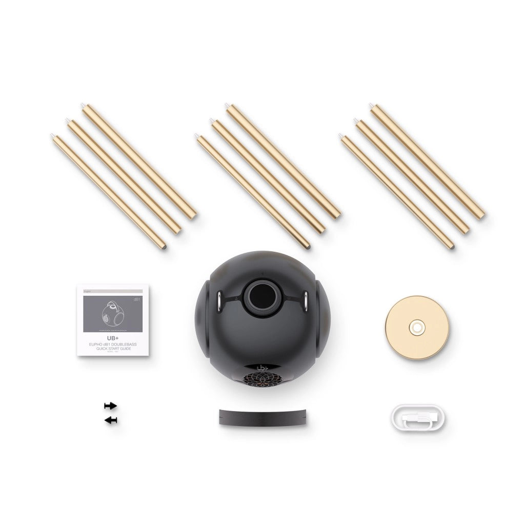 SphereBass – Round Bluetooth Speaker with 93dB Sound and 40Hz Deep Bass