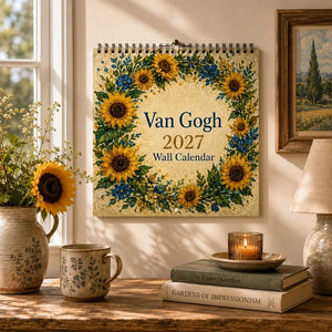 StarryYear – 🎨 Van Gogh–Inspired 2027 Wall Calendar With 12 Monthly Artworks