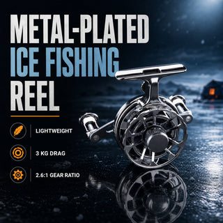 ✨FrostSpool – Metal-Plated Ice Fishing Reel