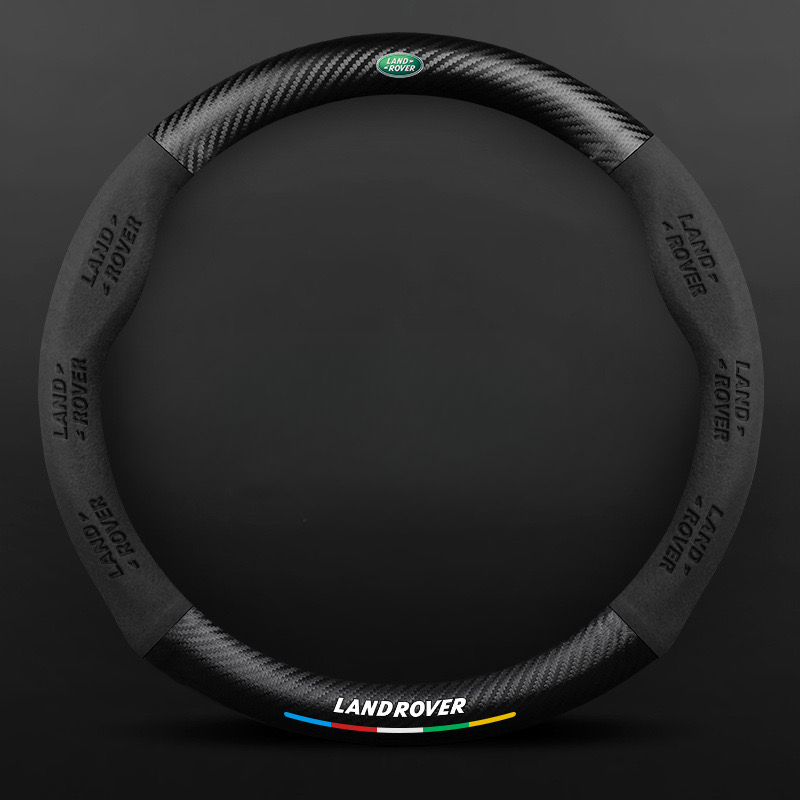 SuedeGrip – Carbon Fiber Suede Steering Wheel Cover, Anti-Slip & Wear-Resistant
