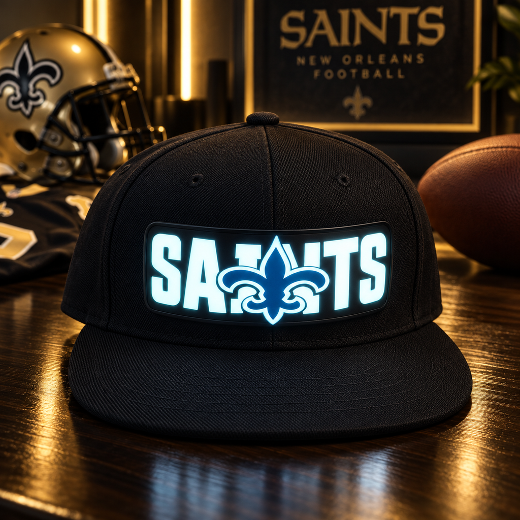 GameGlow – Football Fan LED Light-Up Snapback Cap