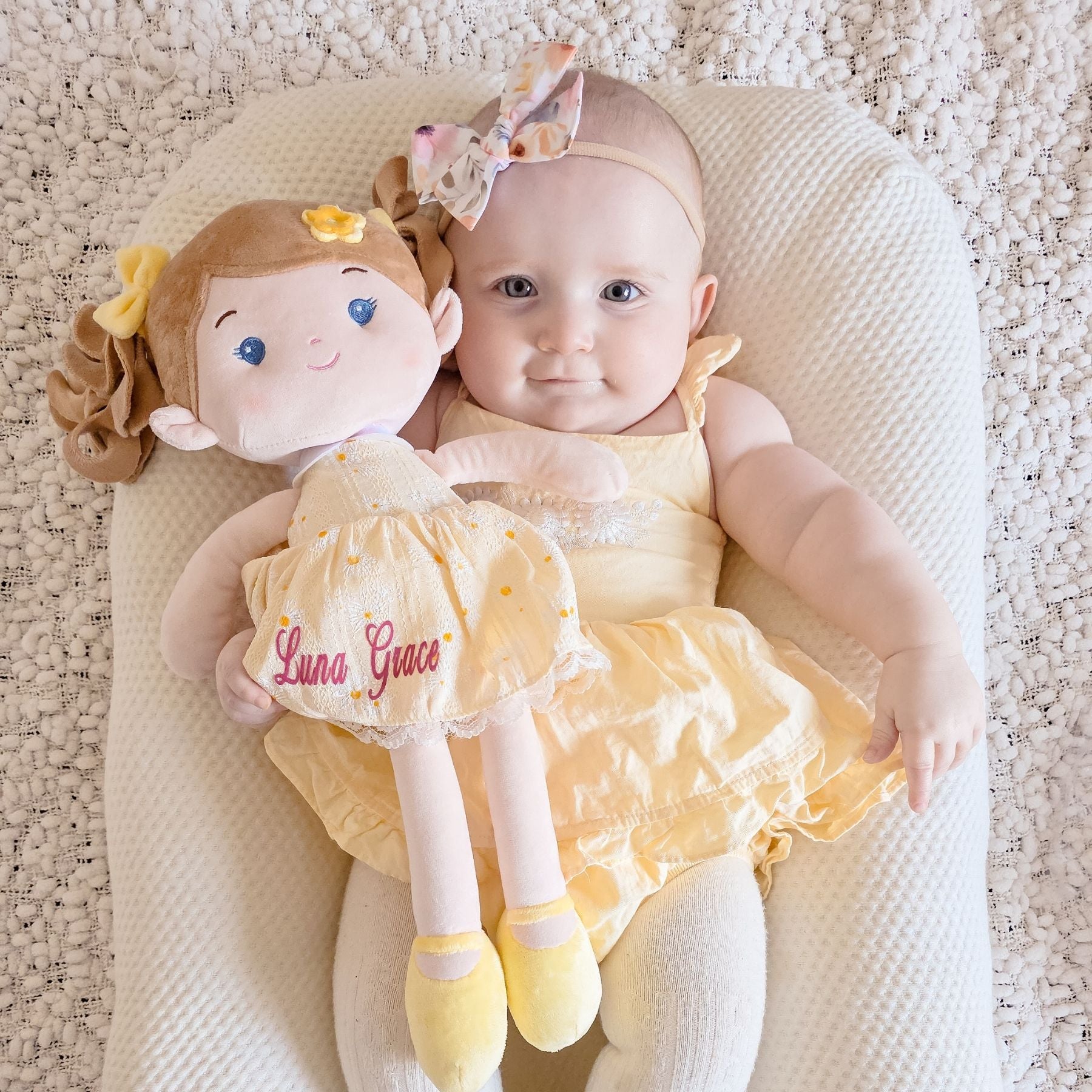 CuddleDaydream – Soft Plush My First Baby Doll, 16 in (40 cm)