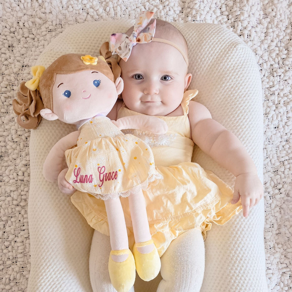 CuddleDaydream – Soft Plush My First Baby Doll, 16 in (40 cm)