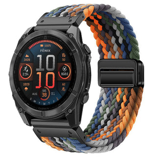 MagWeave – Magnetic Buckle Stretch Nylon Band for Garmin QuickFit 20/22/26mm