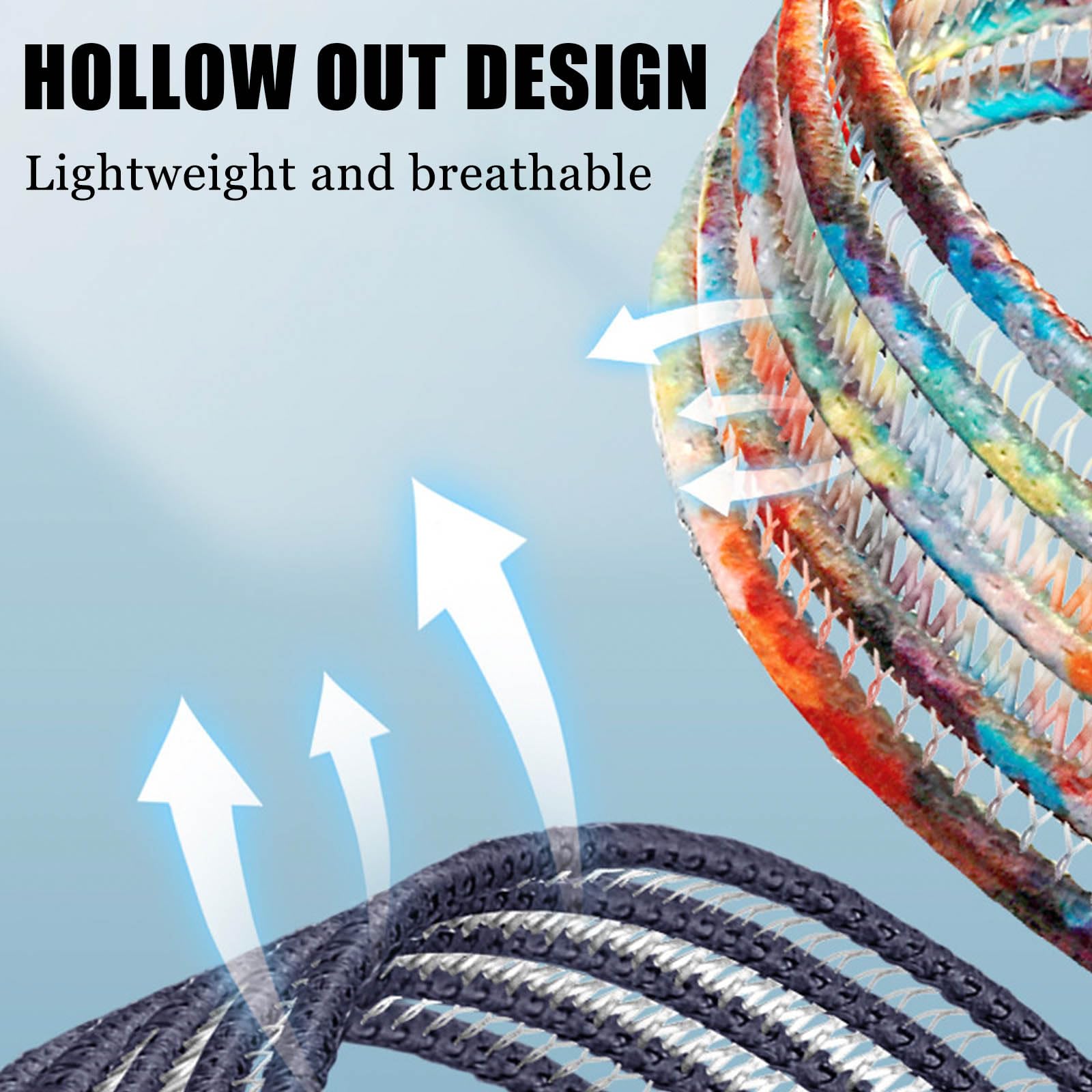 AiryWeave – Breathable Fishnet Silk Band for Apple Watch