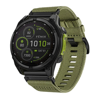 TrailWeave – Nylon Canvas Strap for Garmin QuickFit 20/22/26mm Watches