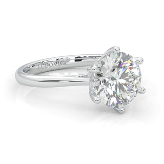 EverBrill – Six-Prong Moissanite Solitaire Ring
