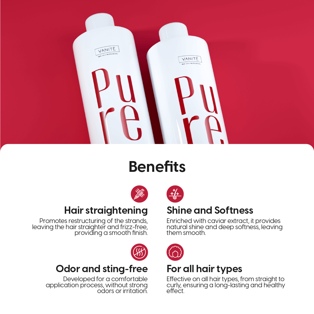 CaviarSleek – Formaldehyde-Free Caviar Protein Smoothing Treatment for All Hair Types, 1000 ml