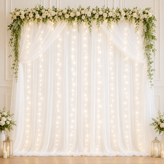 DreamGlow – Tulle Curtain Lights Set