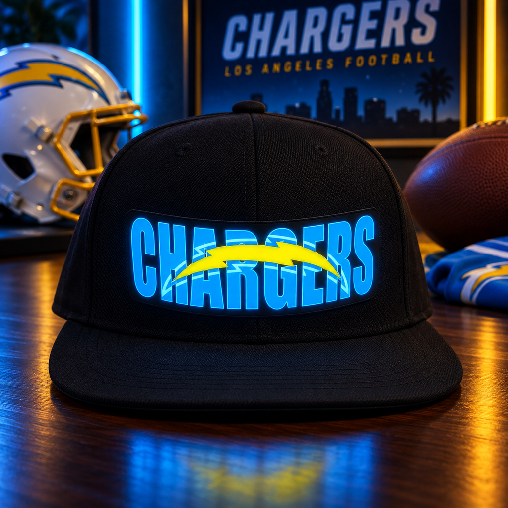 GameGlow – Football Fan LED Light-Up Snapback Cap