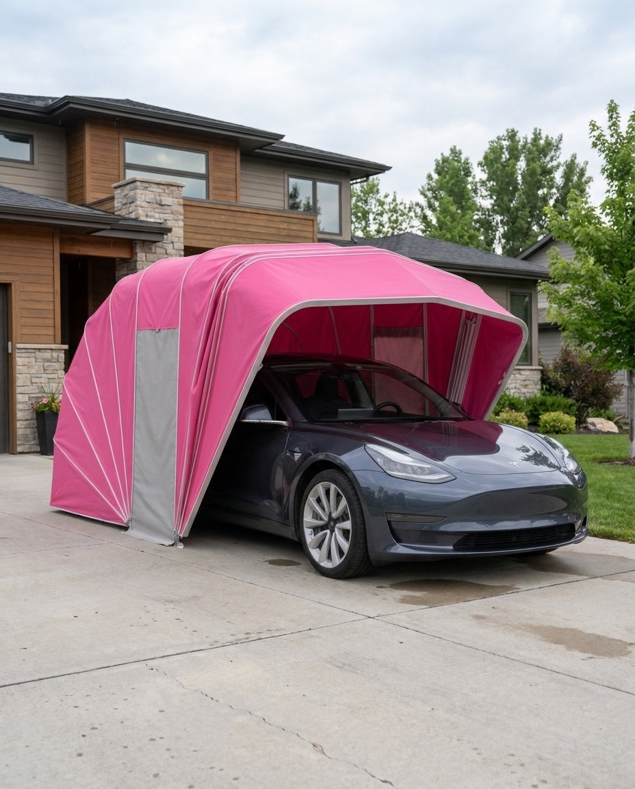 ShelterFold – Portable All-Weather Car Garage