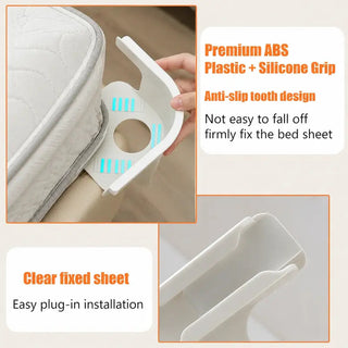 SheetLock – Locking Fitted Sheet Corner Holders