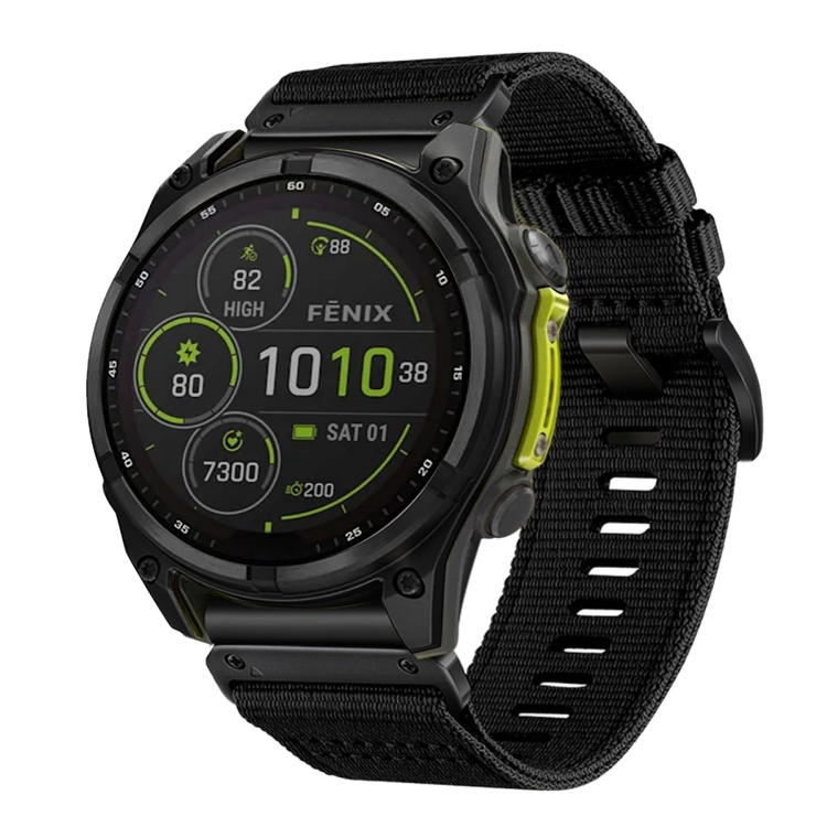 TrailWeave – Nylon Canvas Strap for Garmin QuickFit 20/22/26mm Watches