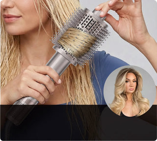 Air dryer brush feature detail
