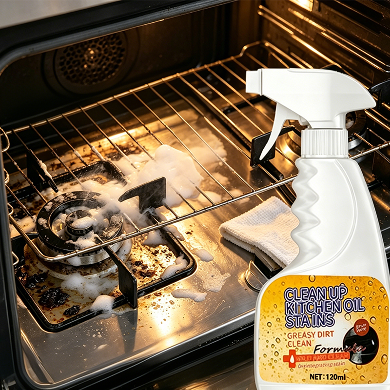 🏆 GreaseBlitz – Heavy-Duty Kitchen Degreaser Spray, Fast Grease Remover 🍑