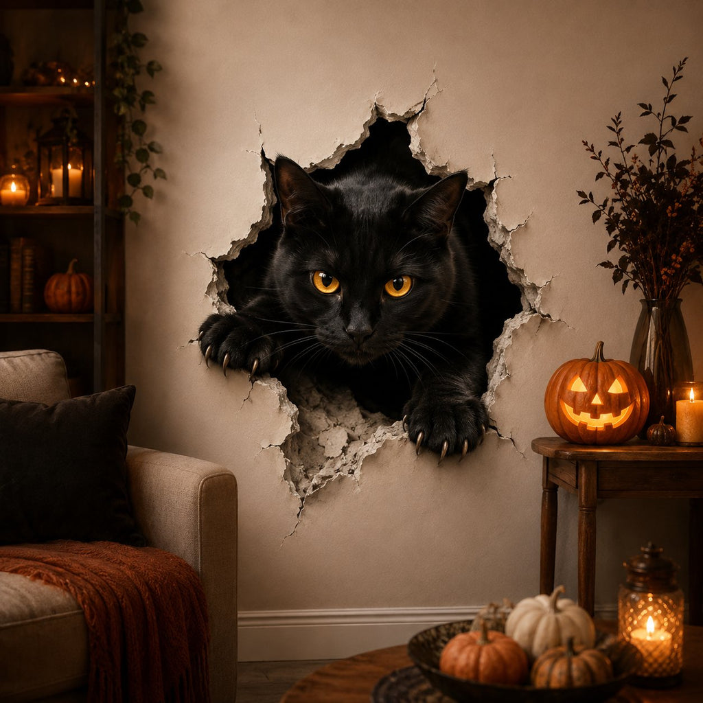 🎃HauntBreak – Halloween 3D Wall Decals