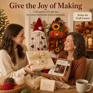 HearthHook – DIY 3D Crochet Seasonal Door Hanger Kit