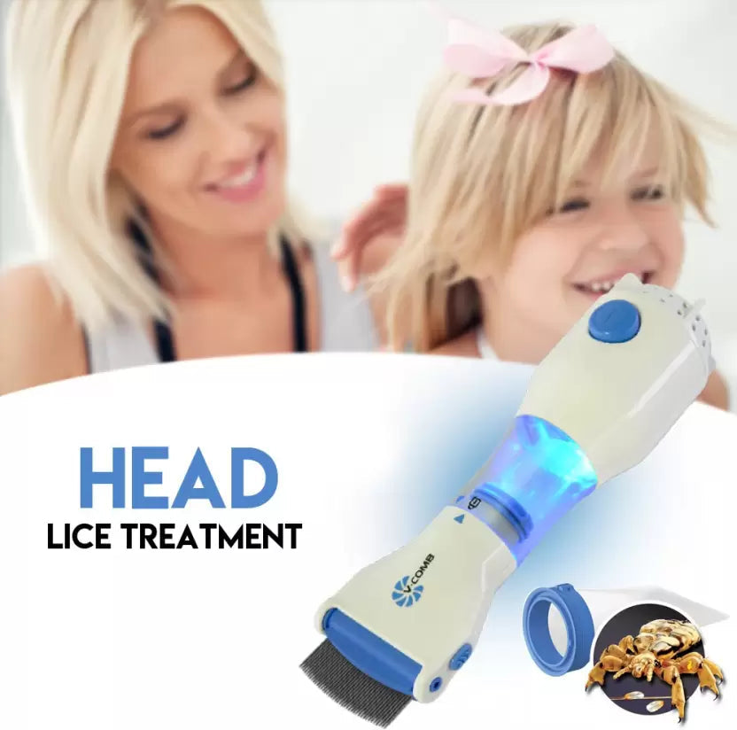 LiceVac – Electric Head Lice & Dandruff Remover Comb