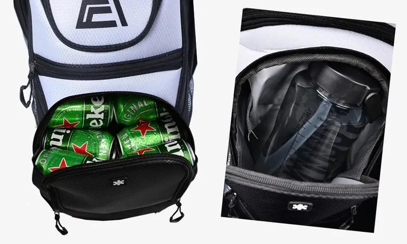 Ask Echo Golf T-LOCK Cart Bag 14 Way Organizer Dividers Quiet Golf Bag