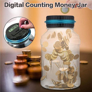CoinTally – Digital Counting Money Jar with LCD Display