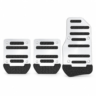GripStep – Non-Slip Aluminum Brake & Gas Pedal Cover Set for Cars