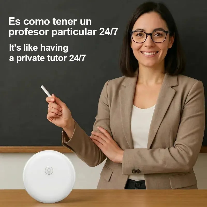 LinguaPod – 🌎 AI Wearable Translator with 165+ Language Two-Way Voice Translation, Smart Learning & Bluetooth for Travel, Work and Everyday Conversations