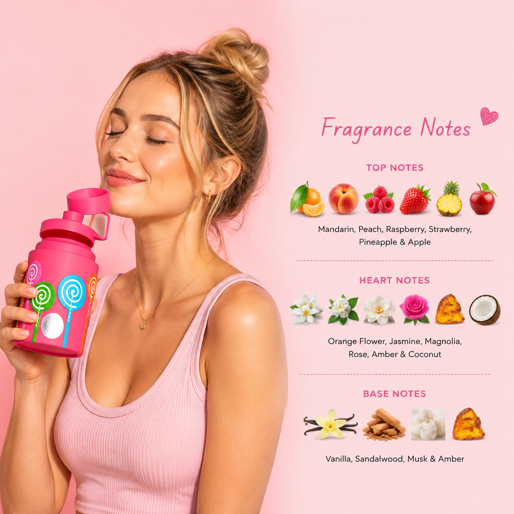 🎉PinkPop – Gourmand Fruity Women's Fragrance, 100 ml
