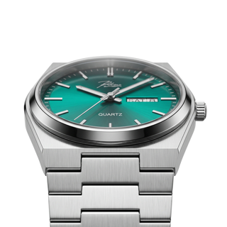VittorioEdge – Stainless Steel Day/Date Quartz Watch