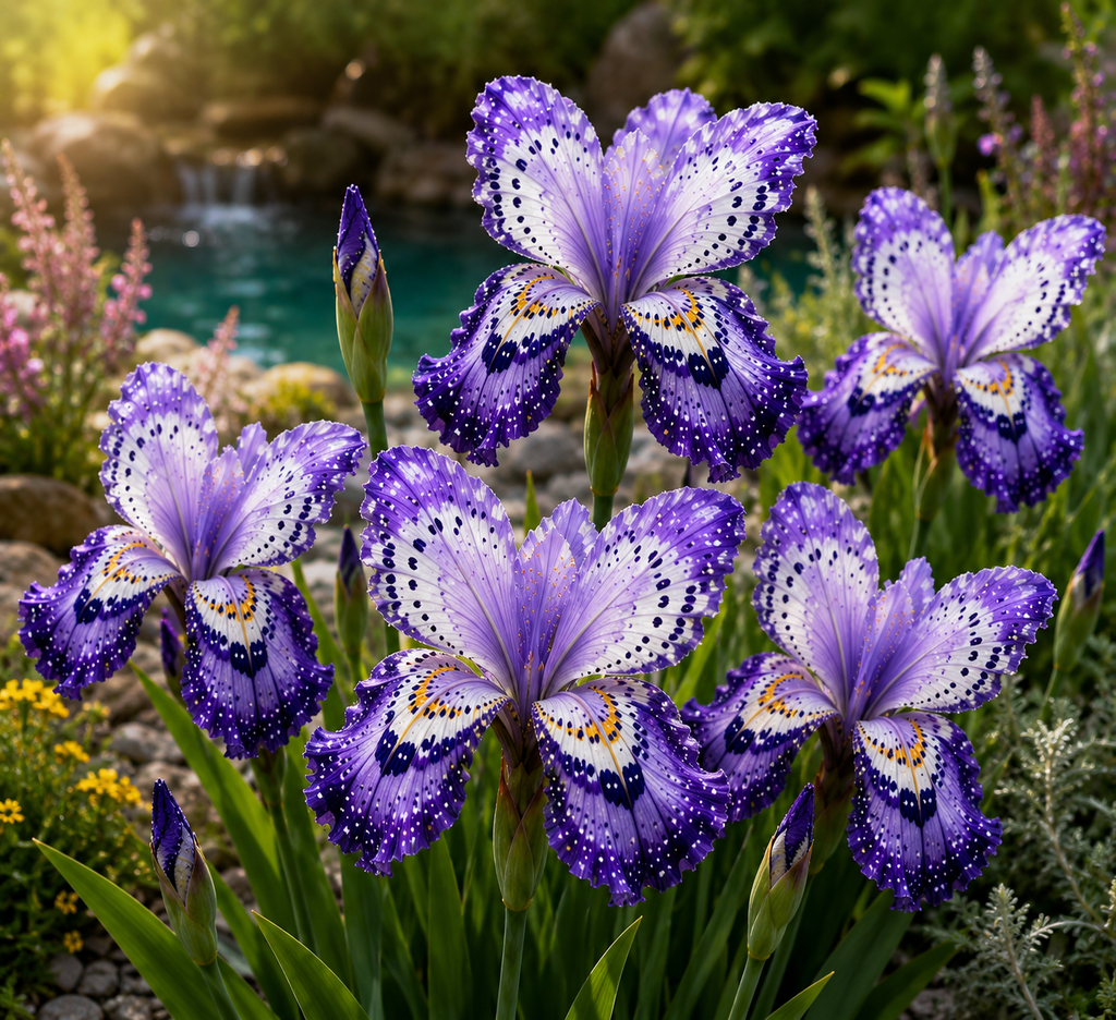 FlutterIris – Butterfly Iris Bulbs for a Magical Garden Showstopper