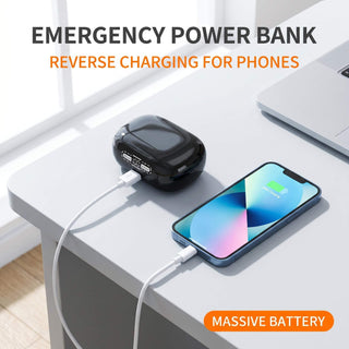DayNest – Dual Clip-On and Sleep Earbuds with Charging Case