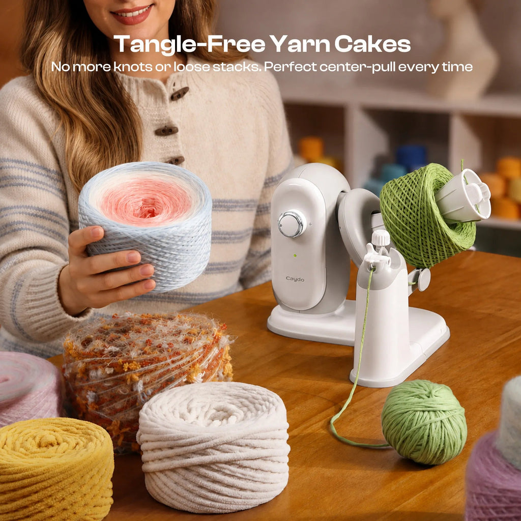 YarnGlide – A1 Pro Max Electric Yarn Winder