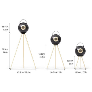SphereBass – Round Bluetooth Speaker with 93dB Sound and 40Hz Deep Bass
