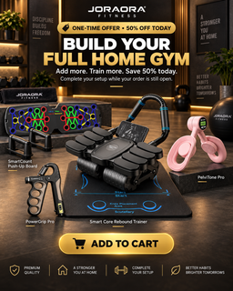 CoreRebound – Four-Wheel Smart Ab Roller with Automatic Rebound & Elbow Support