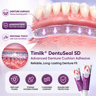 DentaCushion – Advanced Denture Cushion Adhesive With Up to 5 Days of Flexible Hold 🦷