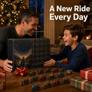 🎁 MotoCountdown – 2026 Motorcycle Legends Advent Calendar: 24 Days, 24 Mini Motorcycles, 24 Legendary Rides