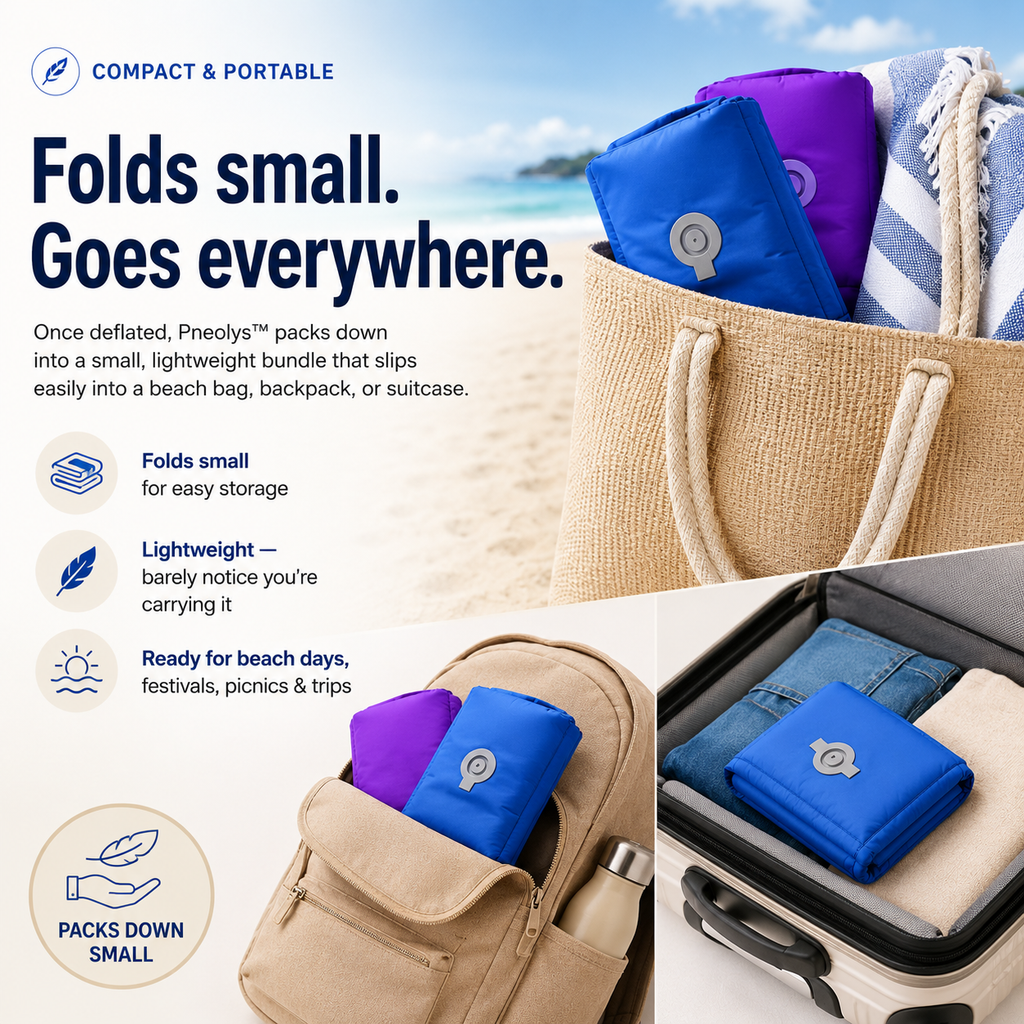 Puffora – Self-Inflating Outdoor Comfort Mat