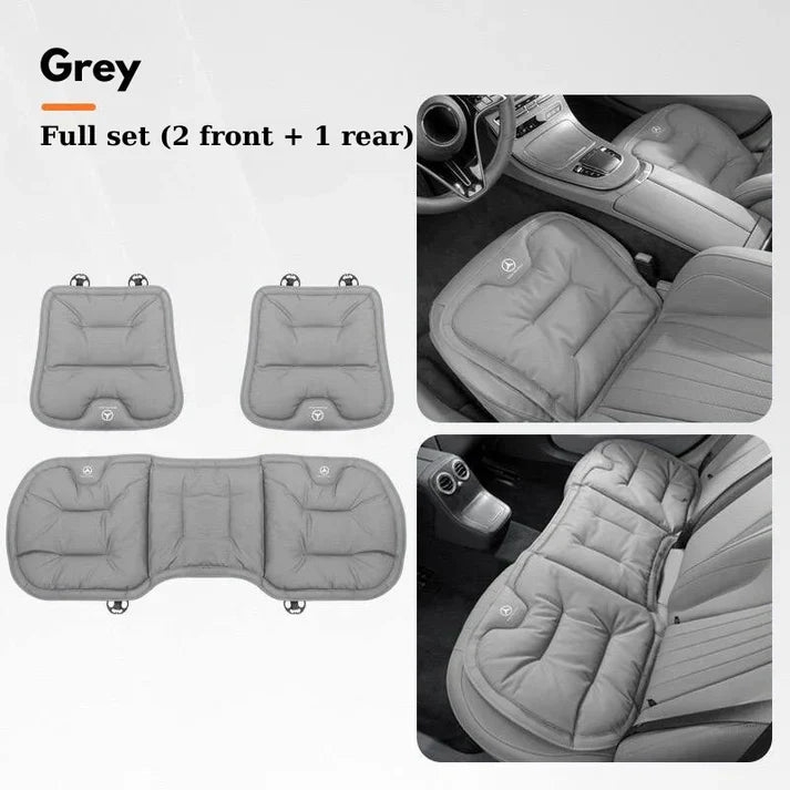 CushySeat – Skin-Friendly, Dirt-Repellent PU Leather Car Seat Cushions
