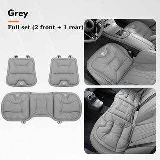 CushySeat – Skin-Friendly, Dirt-Repellent PU Leather Car Seat Cushions