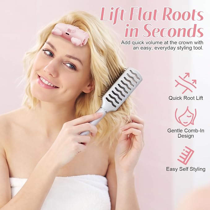 LiftPaw – Cordless Heated Root Volume Clip for Fine, Flat Hair