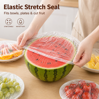 StretchSeal – Clear Elastic Food Covers for Bowls & Plates