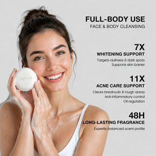 GlowBar – Niacinamide & Alpha Arbutin Brightening Soap, 100g