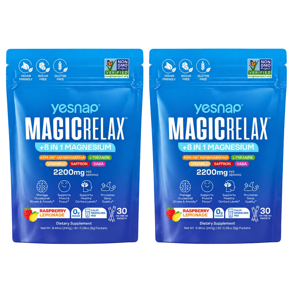 MagicRelax – 8-in-1 Magnesium Curve Lift Drink Mix for Natural Breast Firming & Perkiness Support