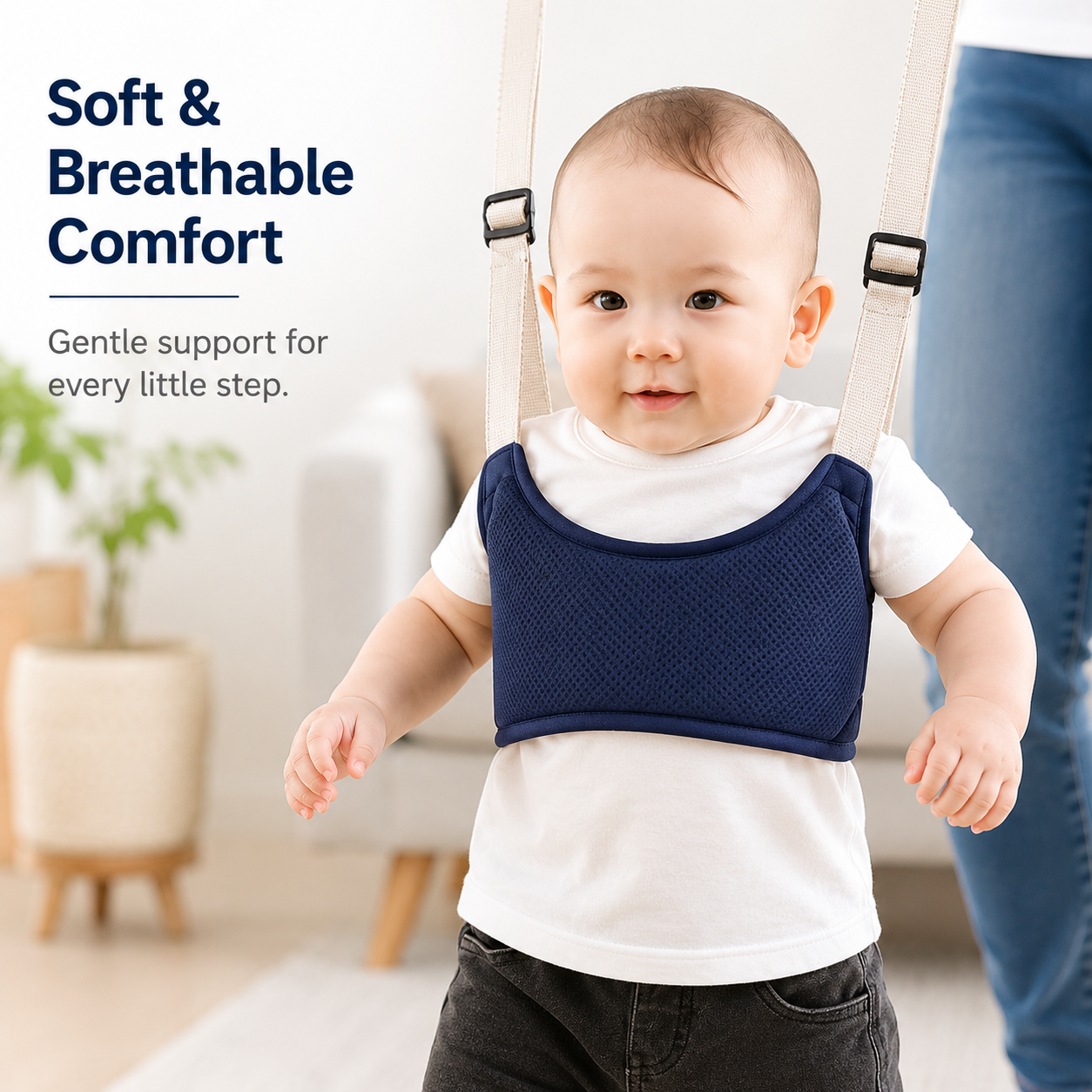 👶 StepGuide – Ergonomic Baby Walking Support Harness