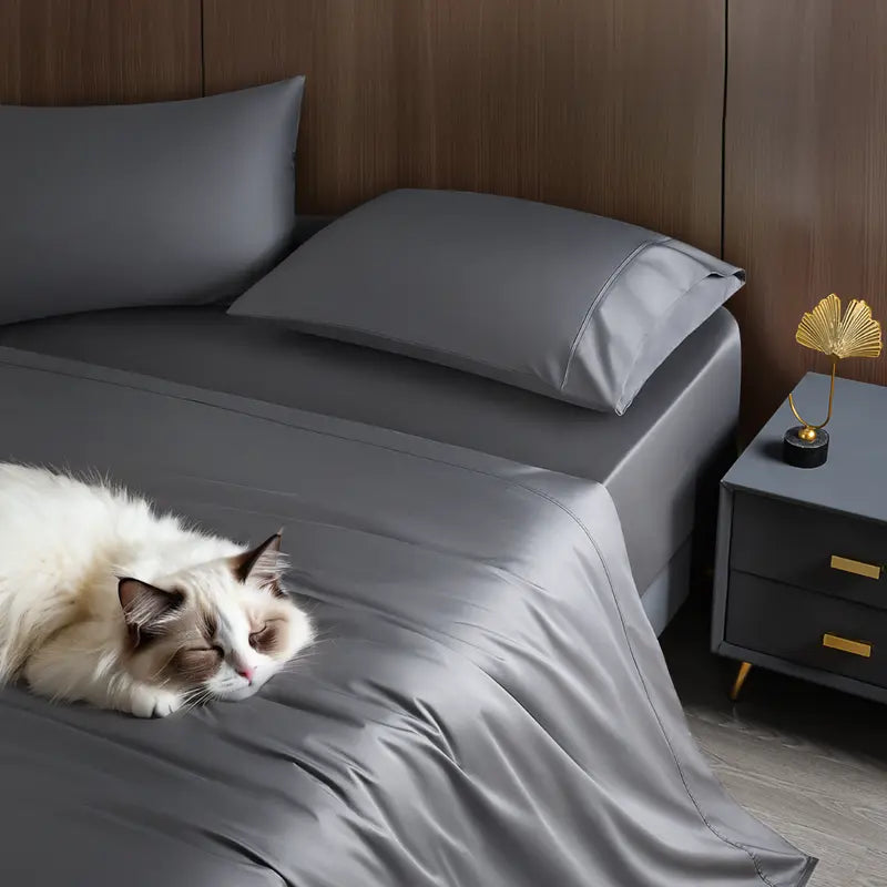 ❄️BambooBreeze – Silky Soft Cooling Sheets with 16-Inch Deep Pockets