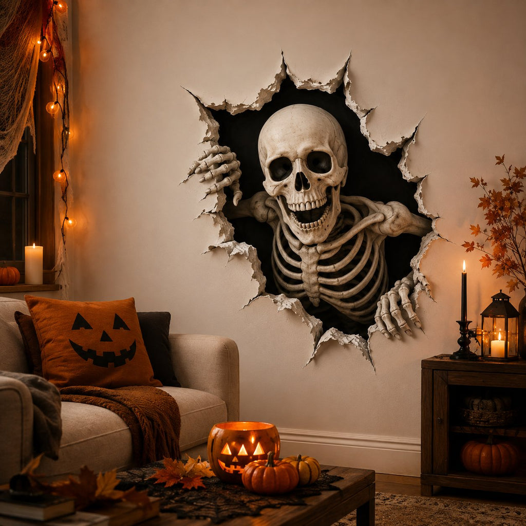 🎃HauntBreak – Halloween 3D Wall Decals